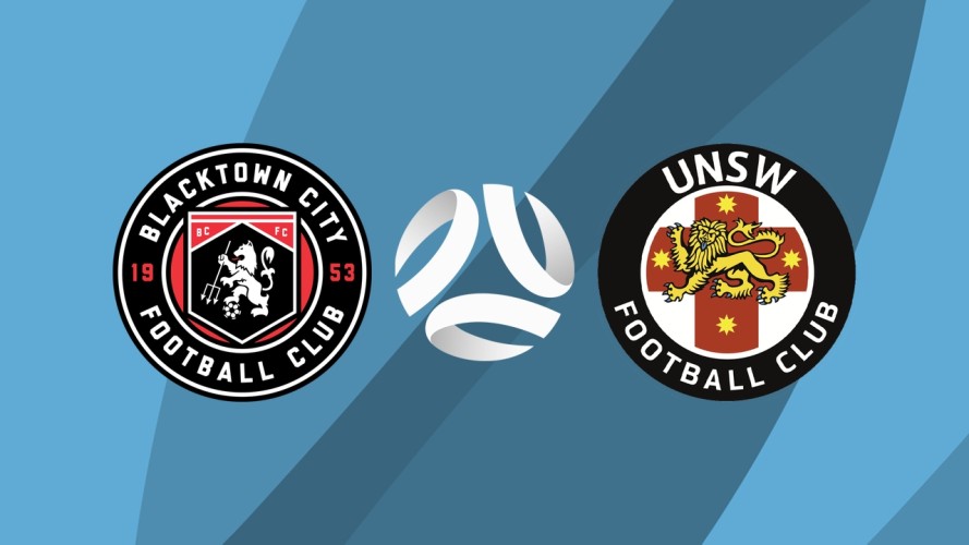 Blacktown City vs UNSW event artwork