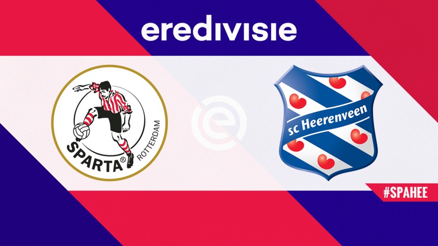 Sparta Rotterdam vs Heerenveen event artwork