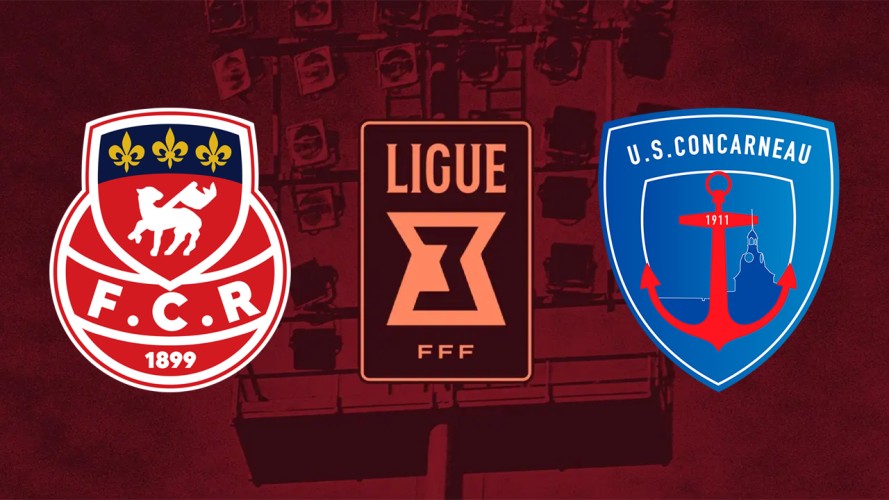 Rouen vs Concarneau event artwork