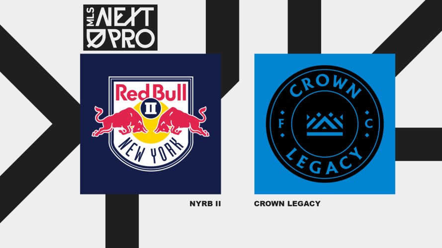 New York Red Bulls II vs Crown Legacy event artwork