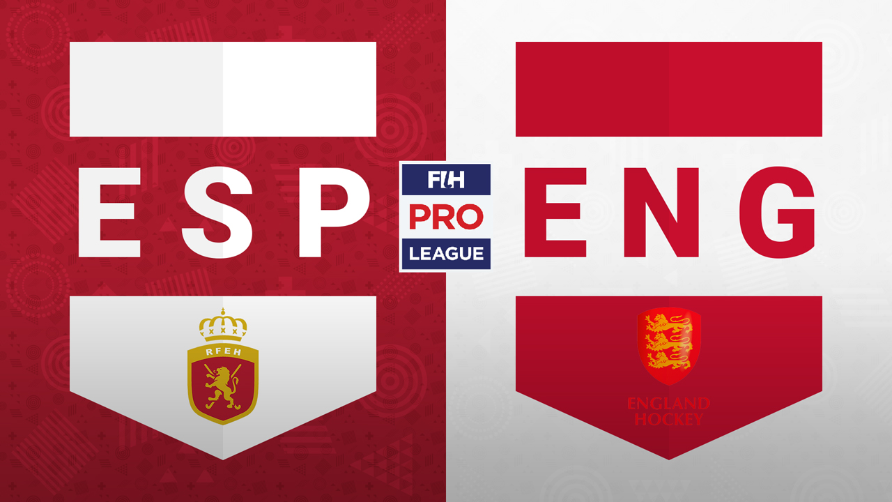 Spain Hockey vs England Hockey