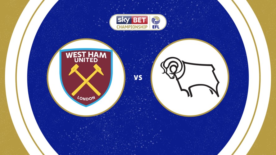 West Ham United vs Derby County event artwork