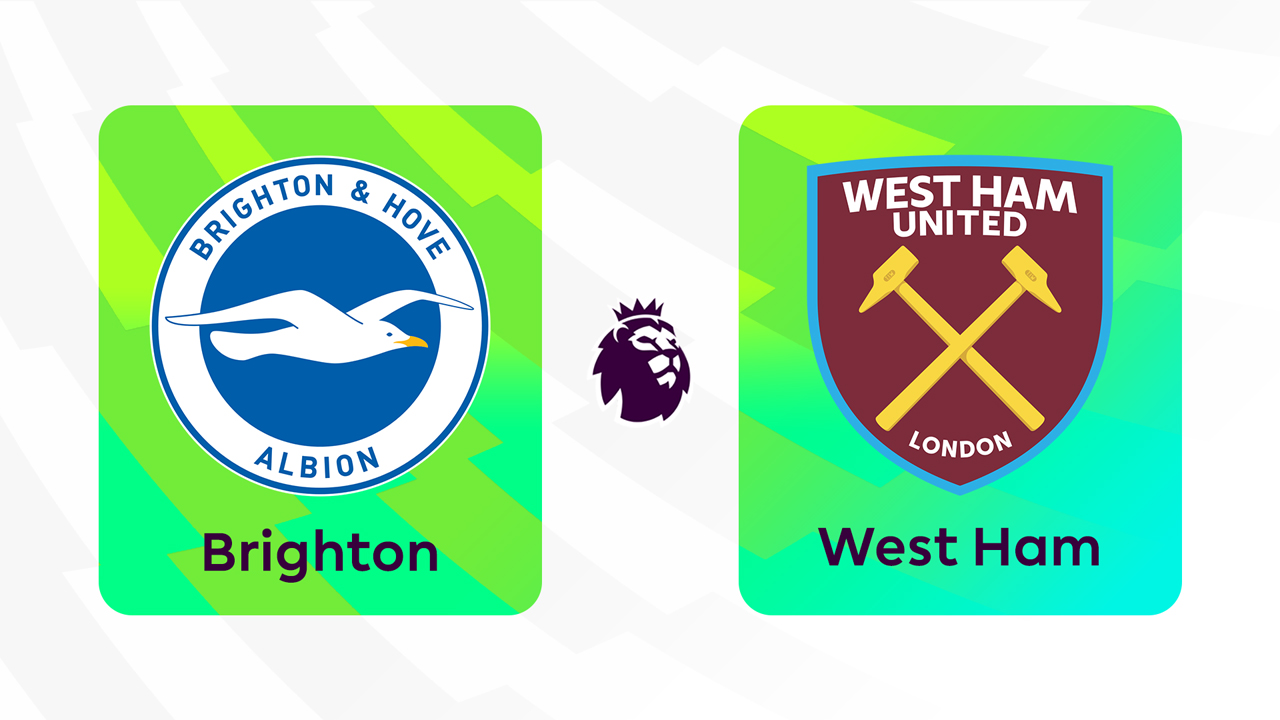 Kamp for Brighton and Hove Albion vs West Ham United
