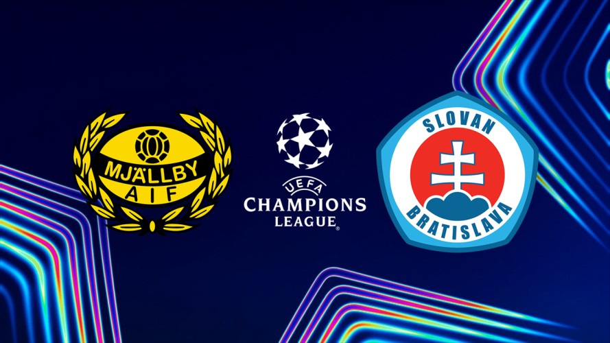 Mjällby vs Slovan Bratislava event artwork