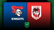 Newcastle Knights vs St. George Illawara Dragons thumbnail artwork