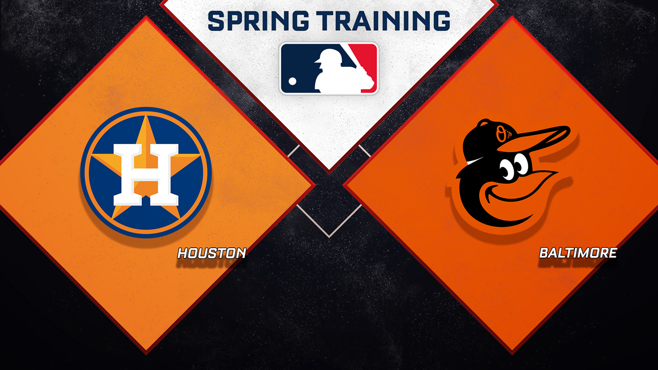 Houston Astros vs Baltimore Orioles