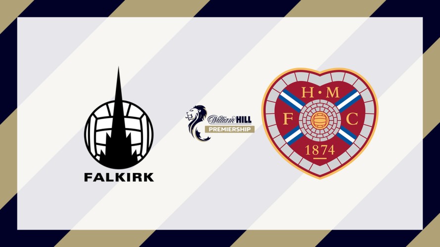 Falkirk vs Heart of Midlothian event artwork