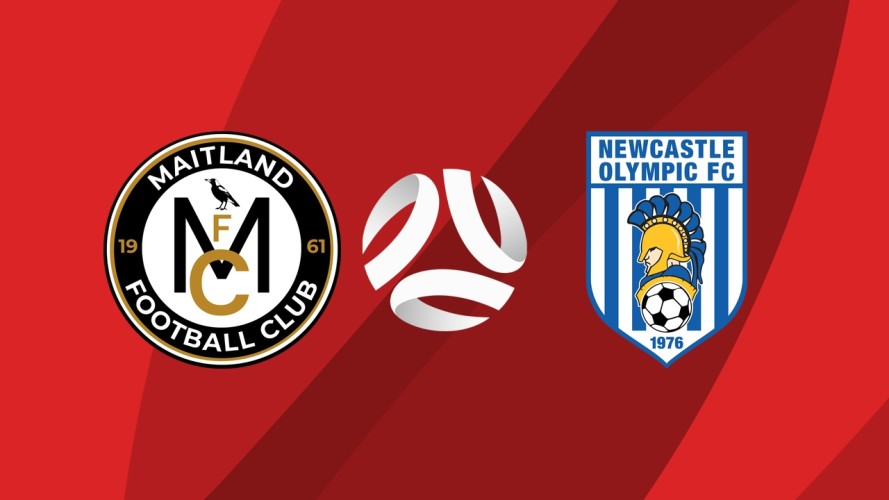 Maitland vs Newcastle Olympic event artwork