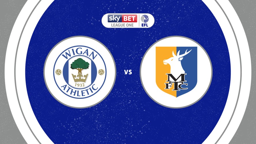 Wigan Athletic vs Mansfield Town event artwork