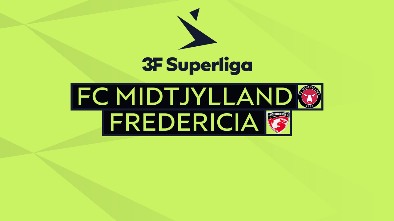 Kamp for FC Midtjylland vs Fredericia