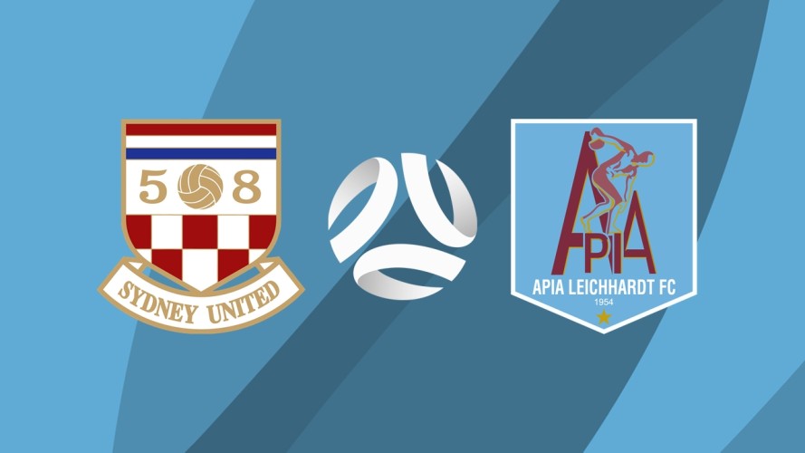 Sydney United 58 vs APIA Leichhardt event artwork