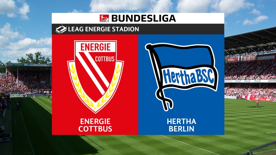 Energie Cottbus vs Hertha event artwork