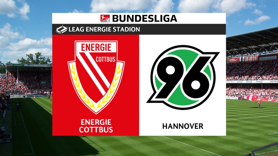 Energie Cottbus vs Hannover 96 event artwork