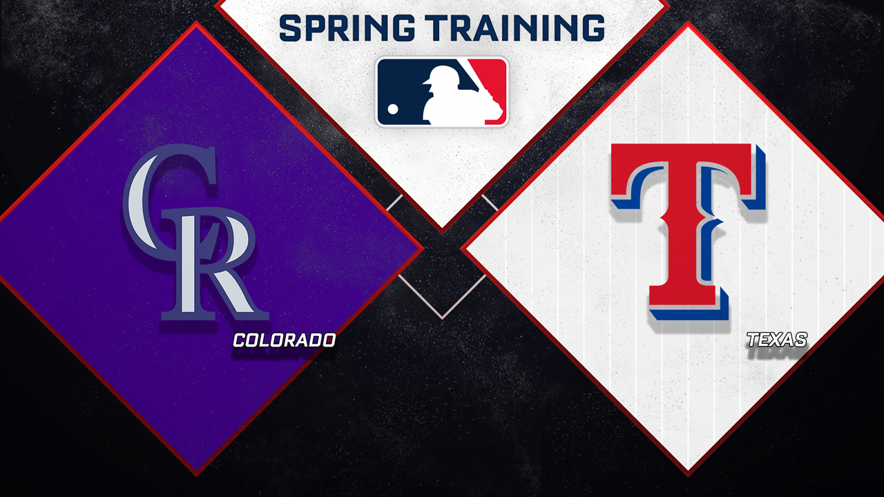 Colorado Rockies vs Texas Rangers