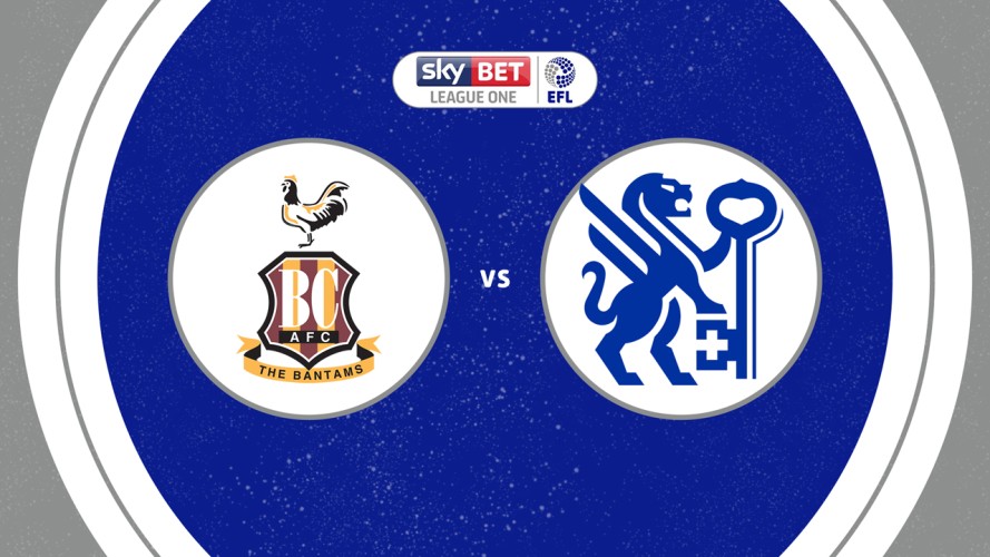Bradford City vs Peterborough United event artwork