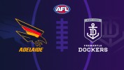 Adelaide Football Club vs Fremantle Football Club thumbnail artwork