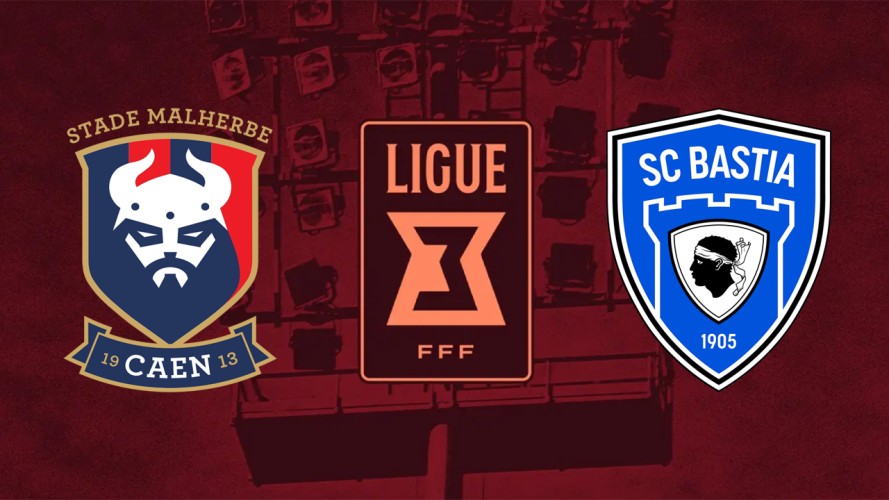 Caen vs Bastia event artwork