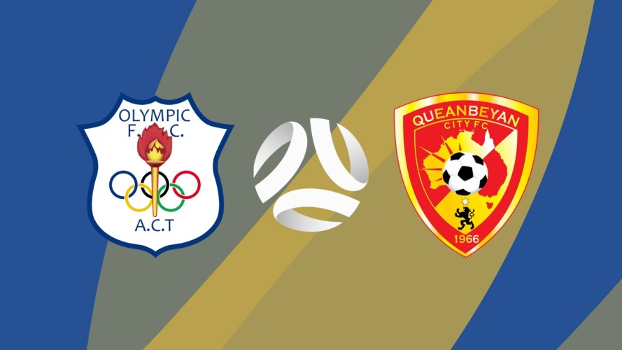Canberra Olympic vs Queanbeyan City event artwork