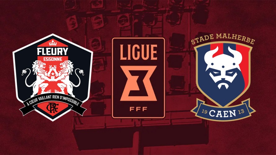 Fleury vs Caen event artwork
