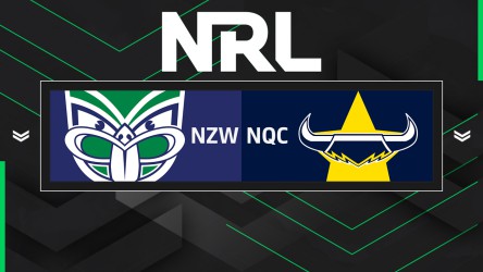 New Zealand Warriors vs North Queensland Cowboys thumbnail artwork