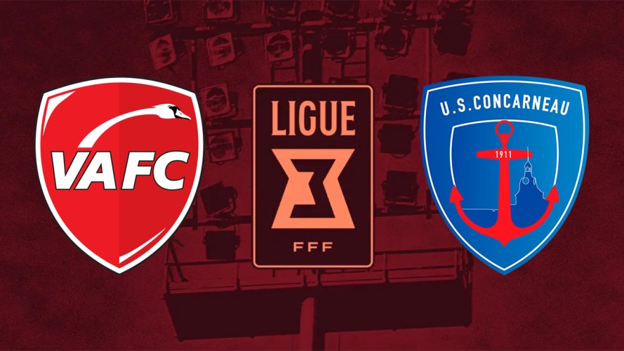 Valenciennes vs Concarneau event artwork