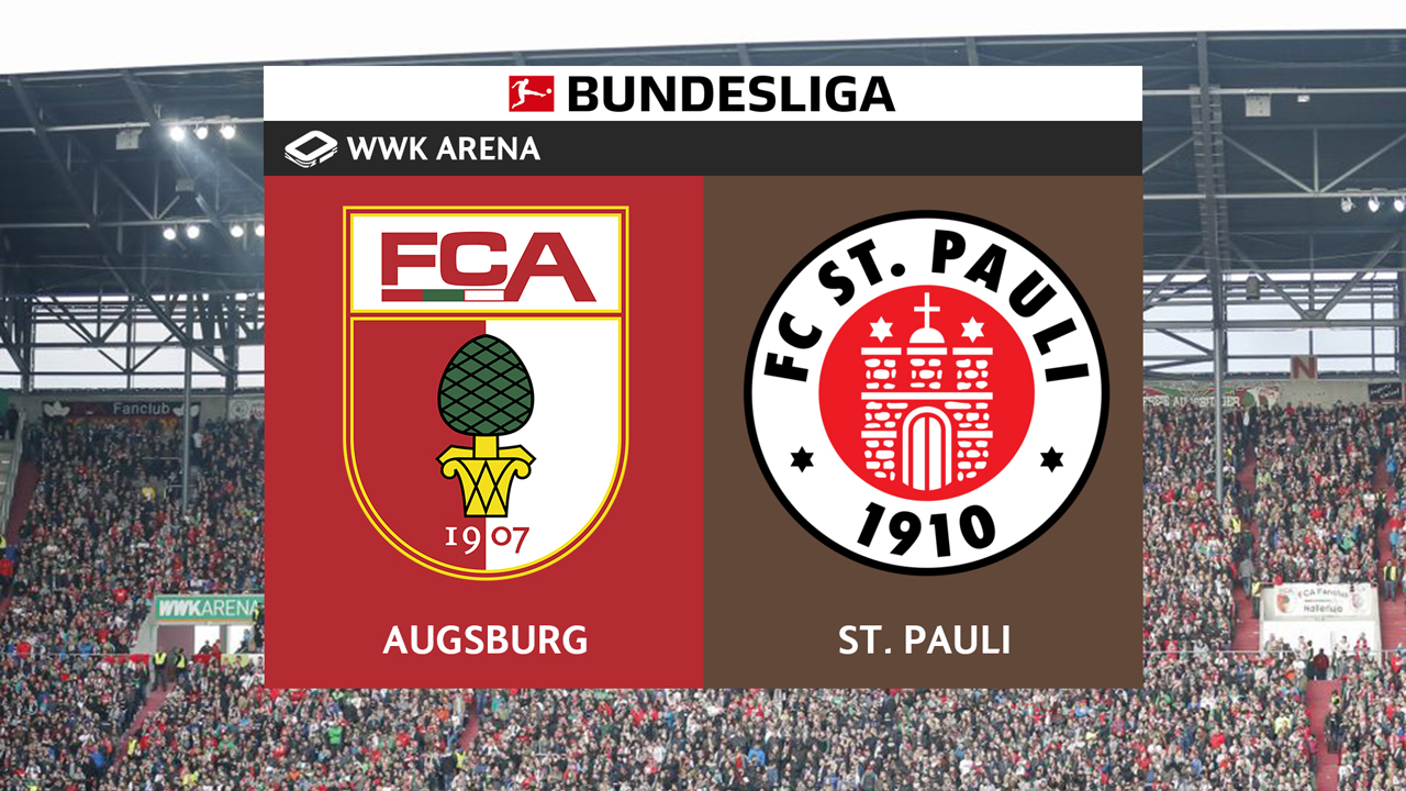 Kamp for FC Augsburg vs St Pauli