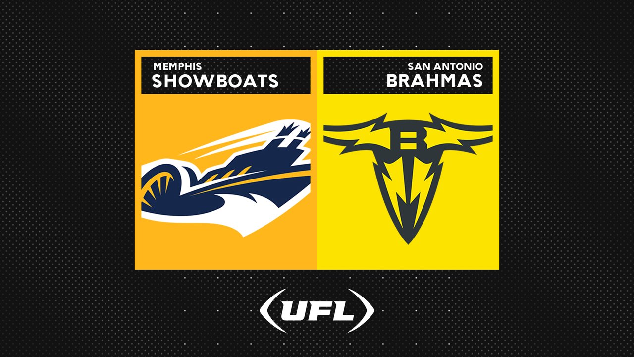 Memphis Showboats vs San Antonio Brahmas