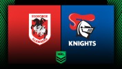 St. George Illawara Dragons vs Newcastle Knights thumbnail artwork