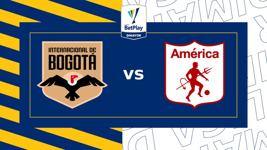 Internacional de Bogotá vs América de Cali event artwork