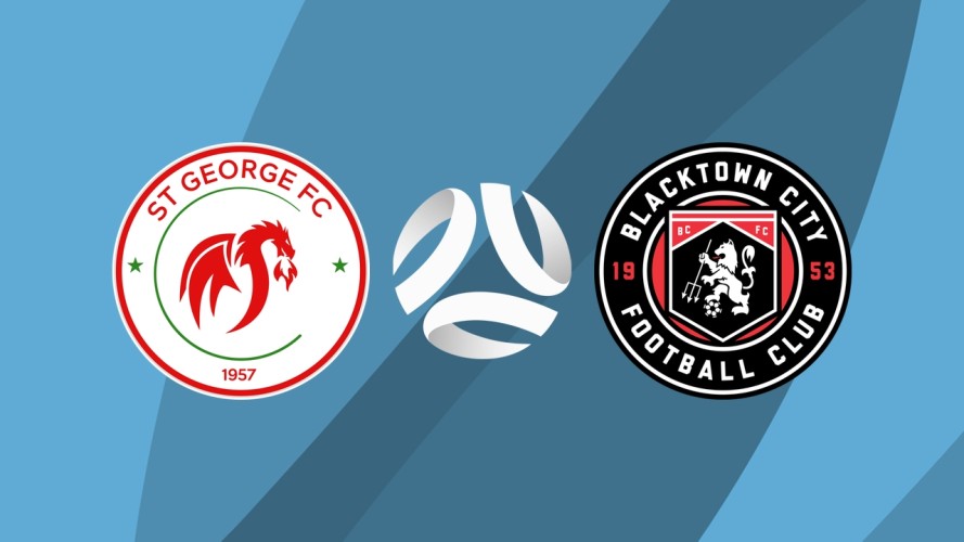 St George vs Blacktown City event artwork