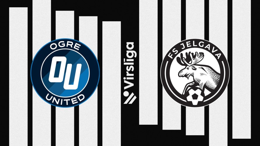 Ogre United vs Jelgava event artwork