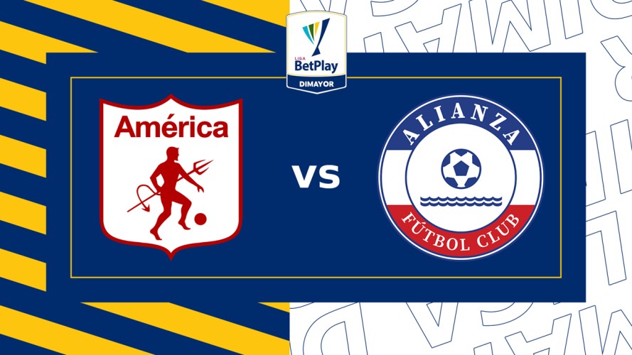 América de Cali vs Alianza de Valledupar event artwork