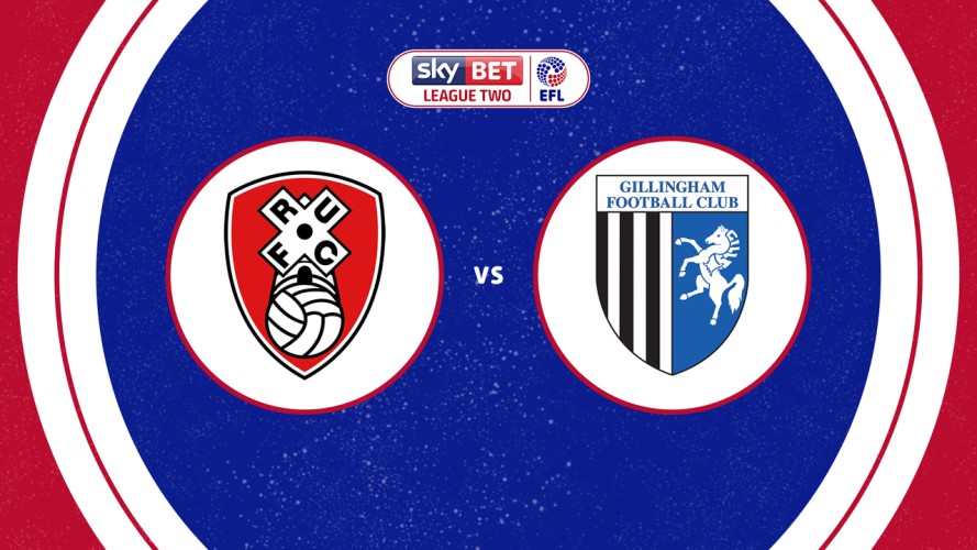 Rotherham United vs Gillingham event artwork