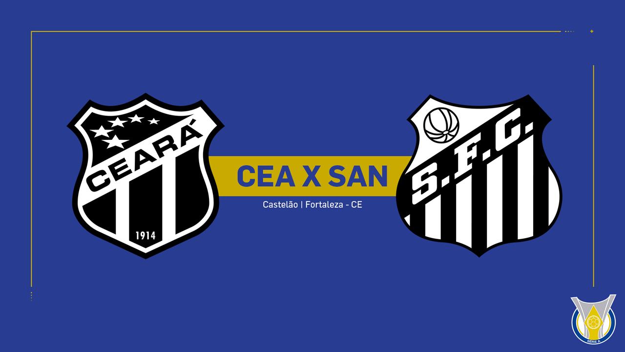 Kamp for Ceará vs Santos