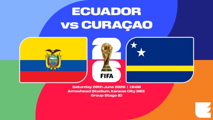 Ecuador vs Curaçao event artwork
