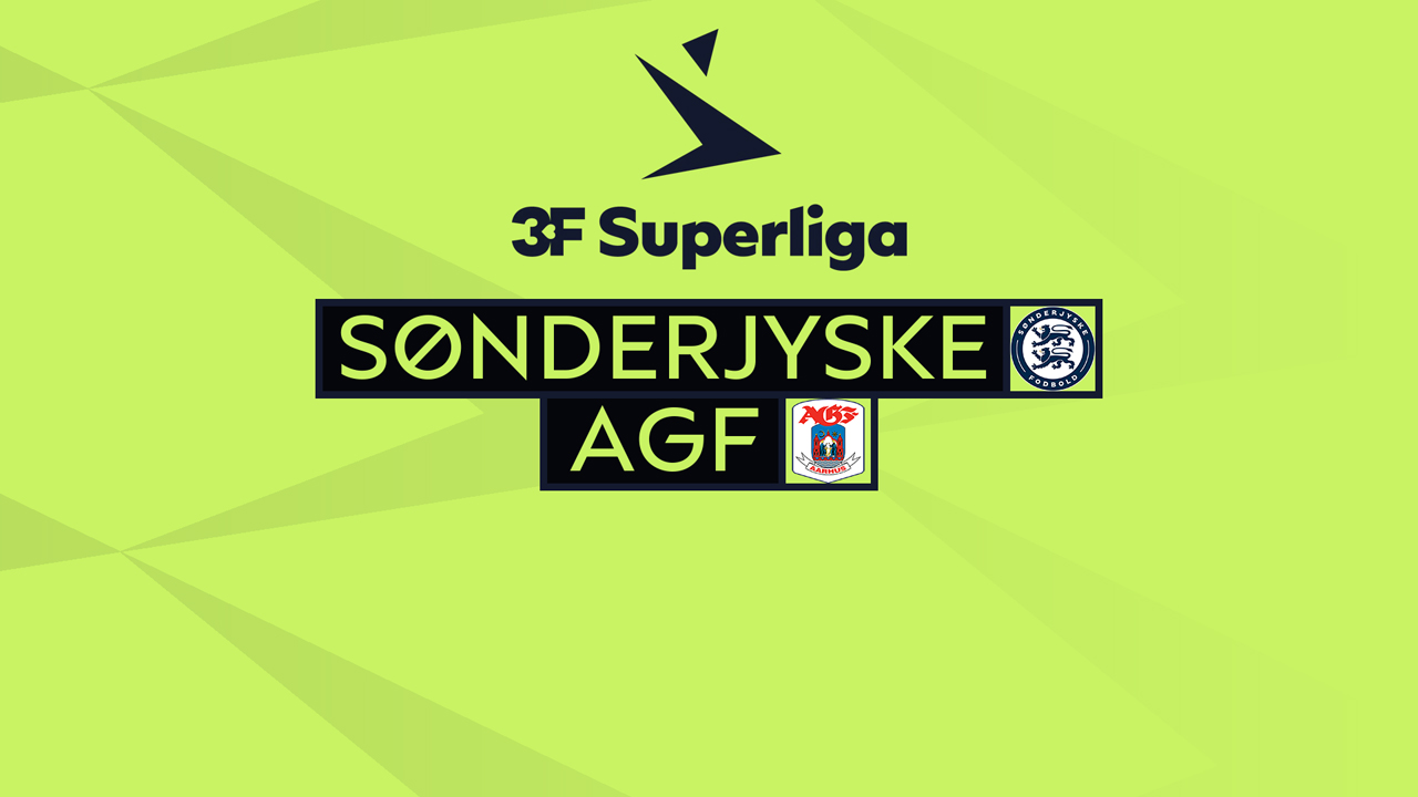 Kamp for Sønderjyske vs AGF Aarhus