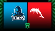 Gold Coast Titans vs Dolphins thumbnail artwork