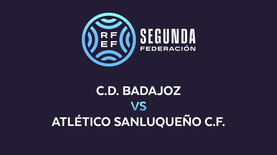 Badajoz vs Atlético Sanluqueño event artwork