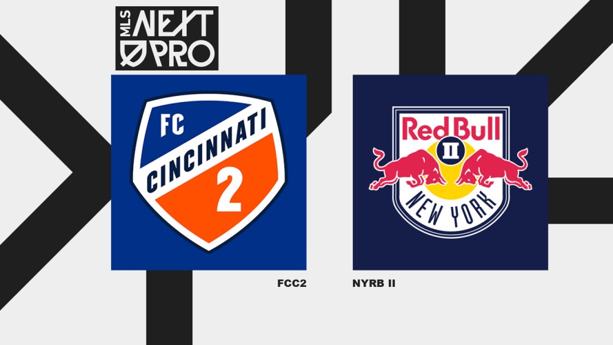 FC Cincinnati 2 vs New York Red Bulls II event artwork