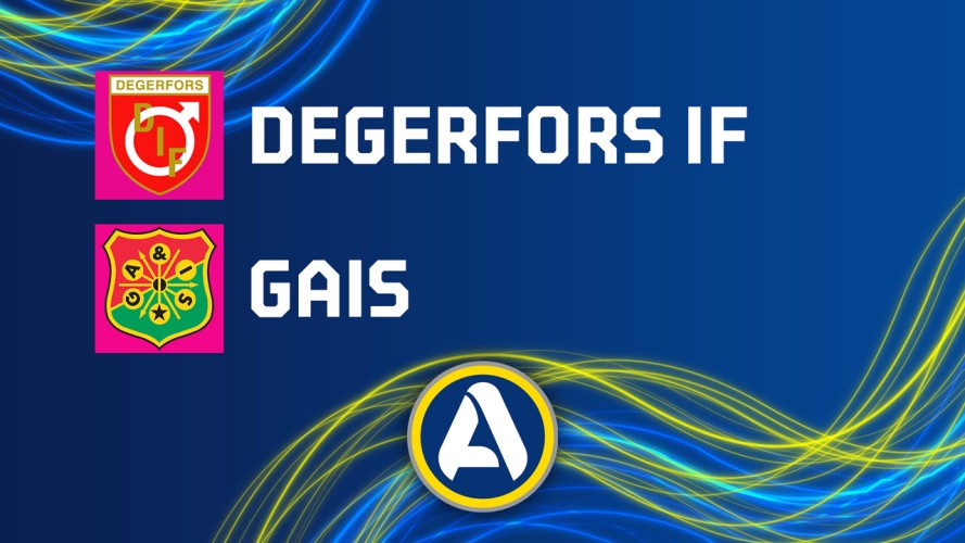 Degerfors vs GAIS event artwork