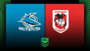 Cronulla Sharks vs St. George Illawara Dragons thumbnail artwork