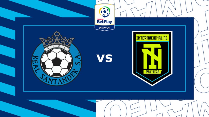 Real Santander vs Internacional de Palmira event artwork