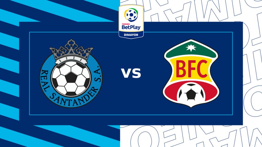 Real Santander vs Barranquilla event artwork