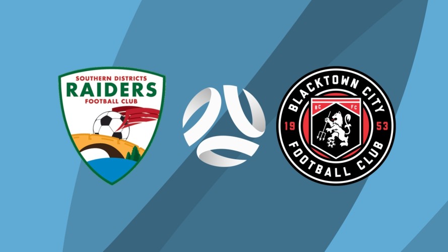 Southern Districts Raiders vs Blacktown City event artwork