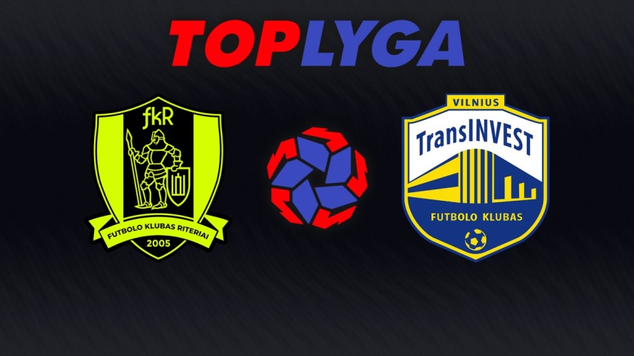 Riteriai vs TransINVEST Vilnius event artwork