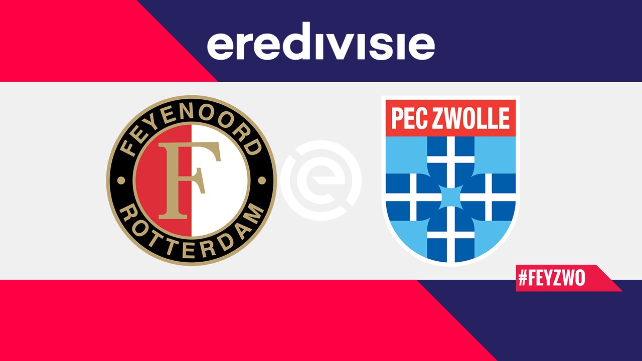 Kamp for Feyenoord vs PEC Zwolle