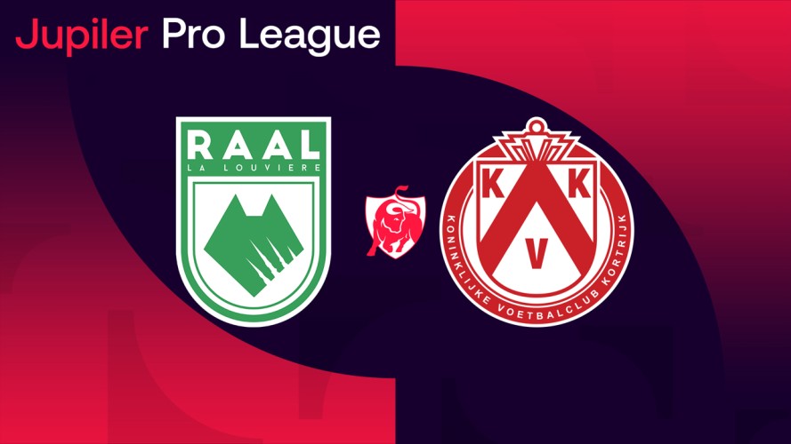 RAAL La Louvière vs Kortrijk event artwork