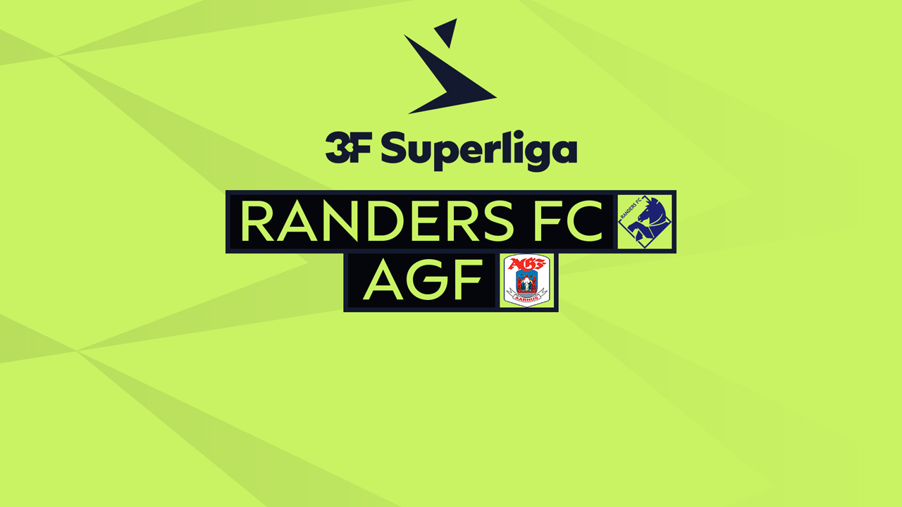 Kamp for Randers FC vs AGF Aarhus