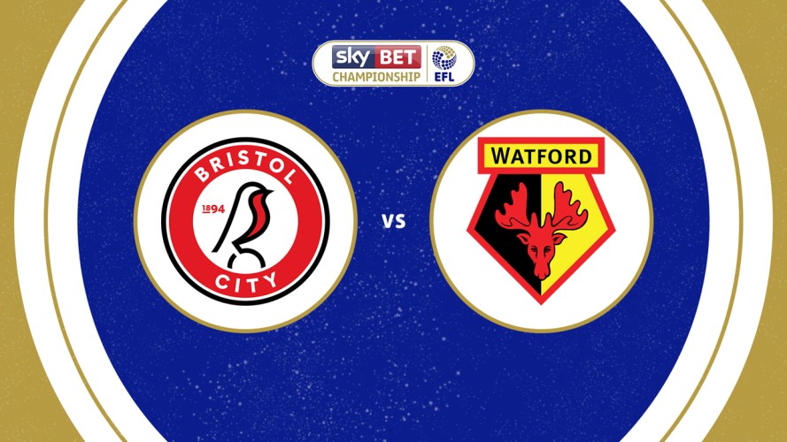 Bristol City vs Watford event artwork