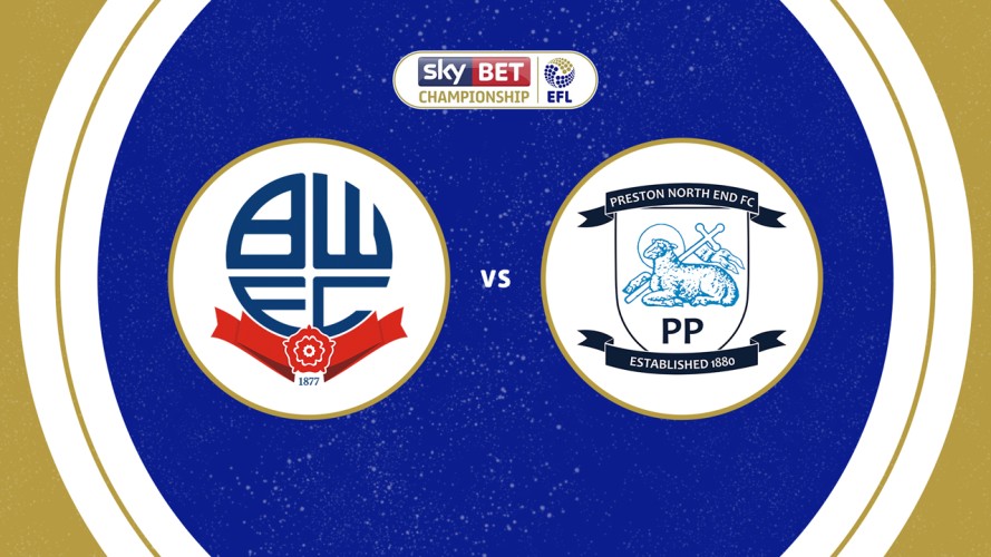 Bolton Wanderers vs Preston North End event artwork